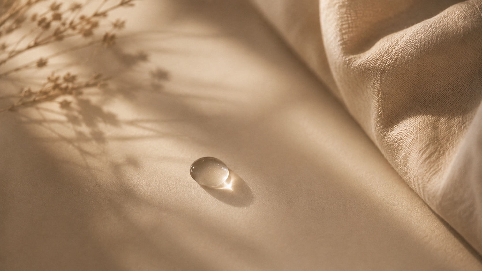 A calm, considered skincare ritual