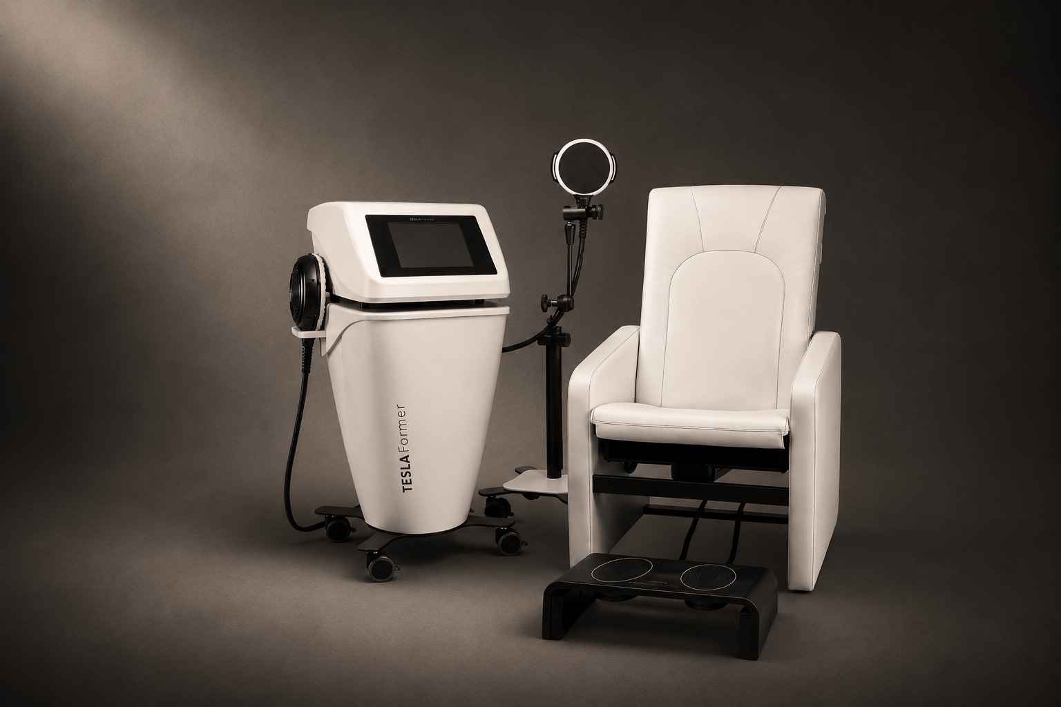 The Tesla Chair device at SkinMedics Pyrmont